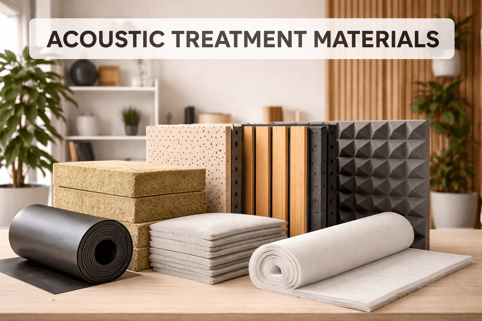 acoustic treatment materials