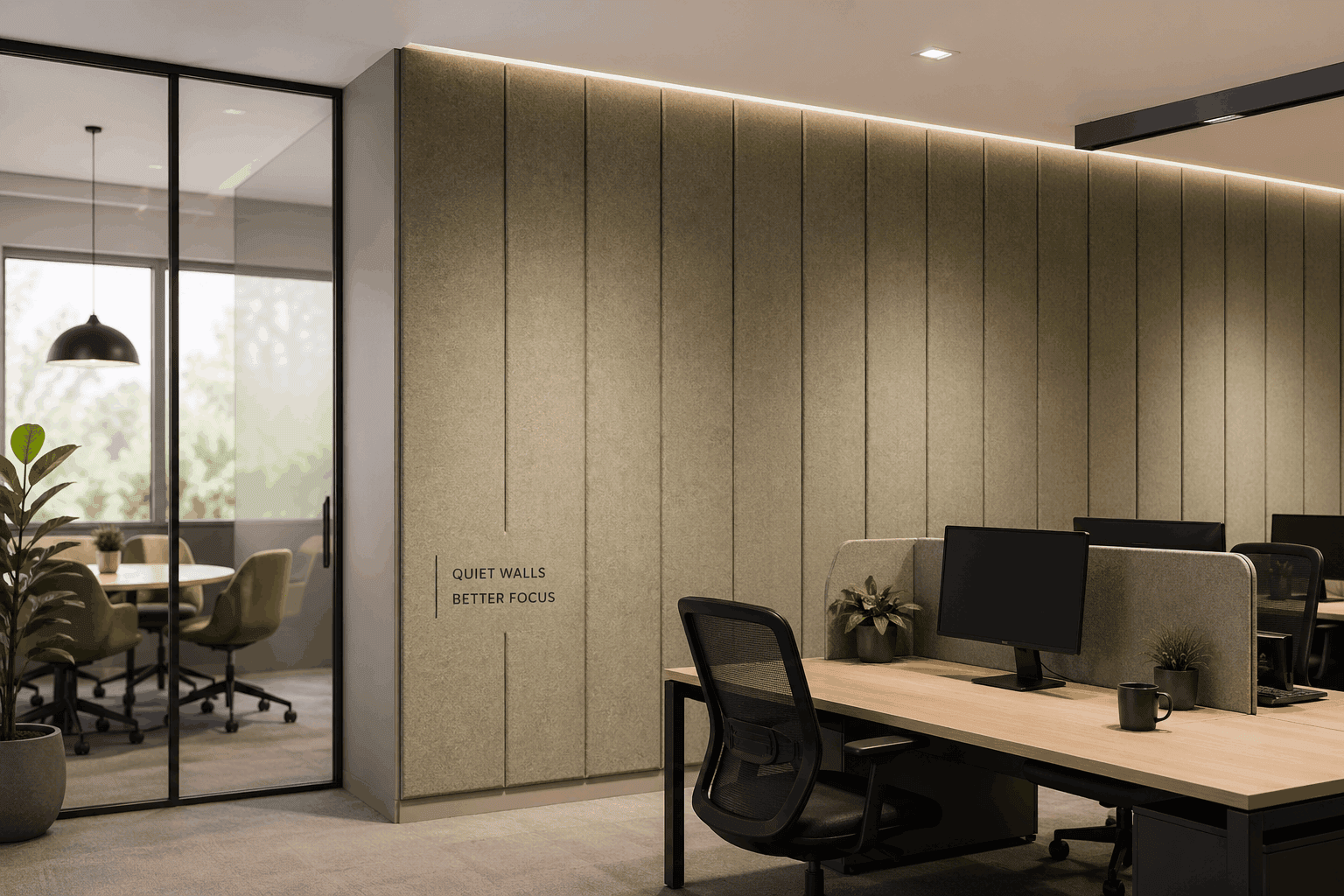 Why Acoustic Boards for Walls are the Secret Ingredient for Productive Workspaces