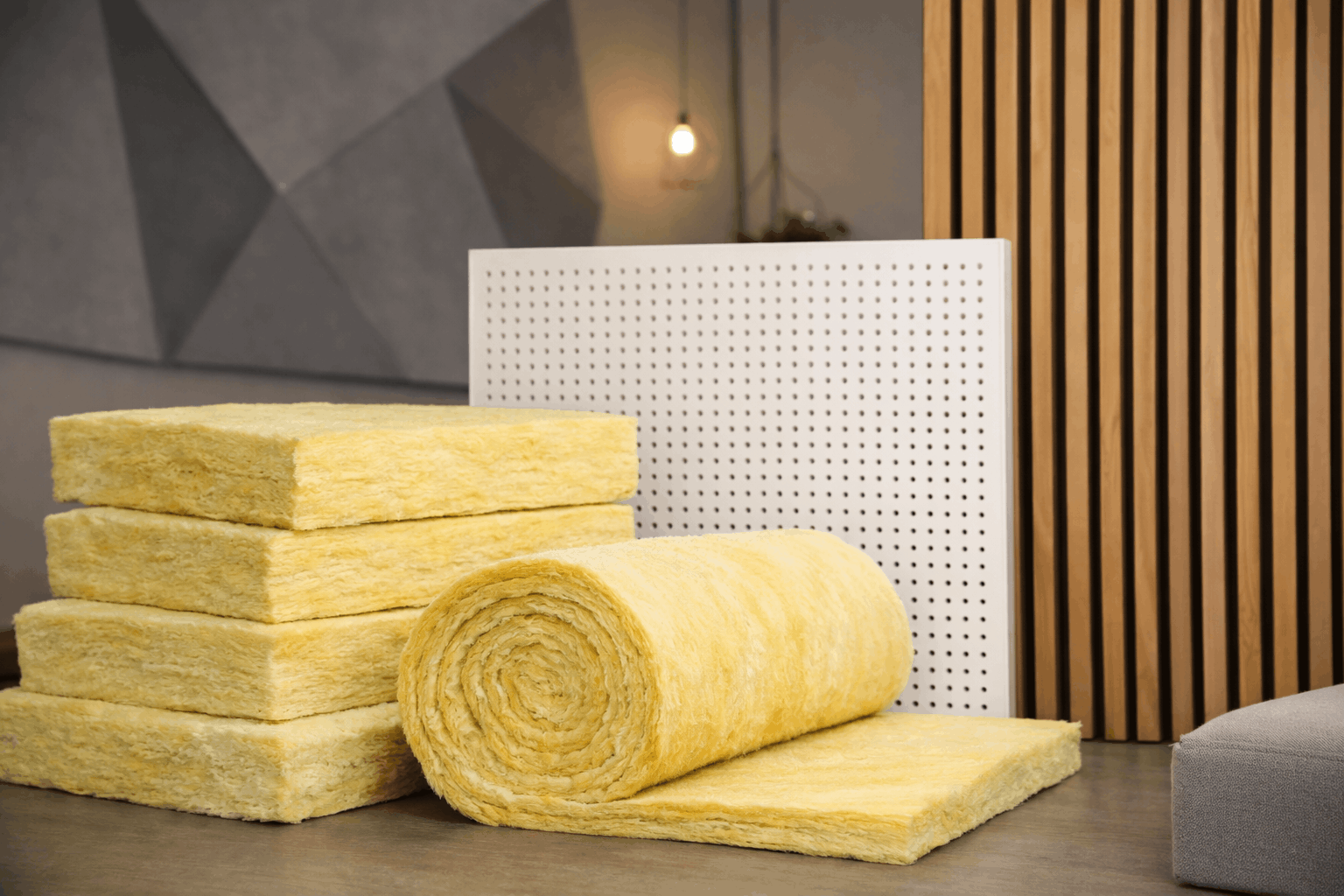 polyester fibre acoustic panel