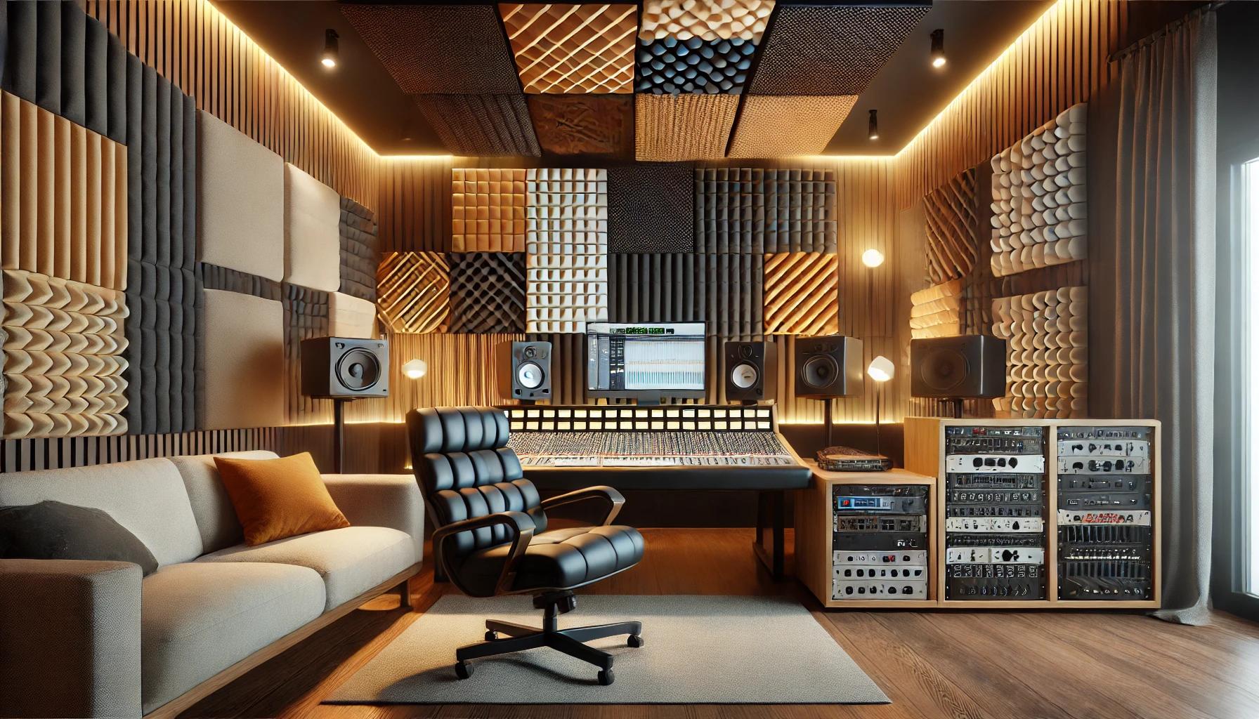 Studio Acoustic Panels for Crisp Sound in Creative Environments