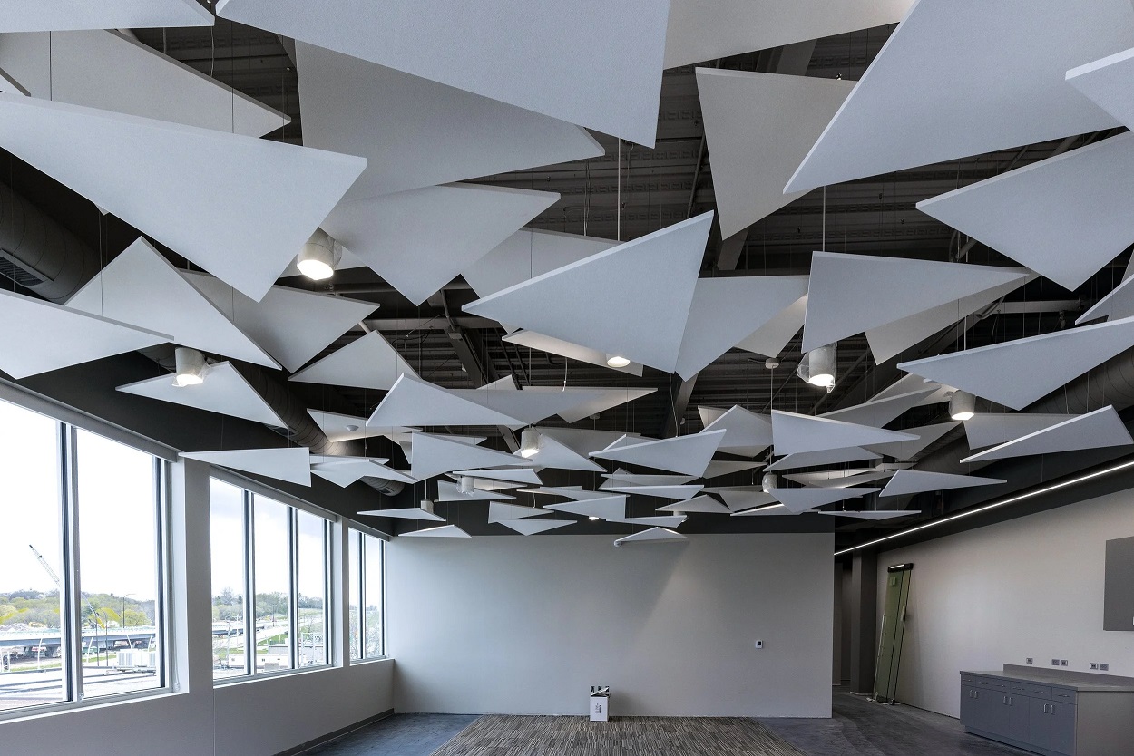 Acoustic ceiling panel