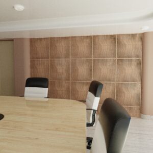 wooden acoustic panels