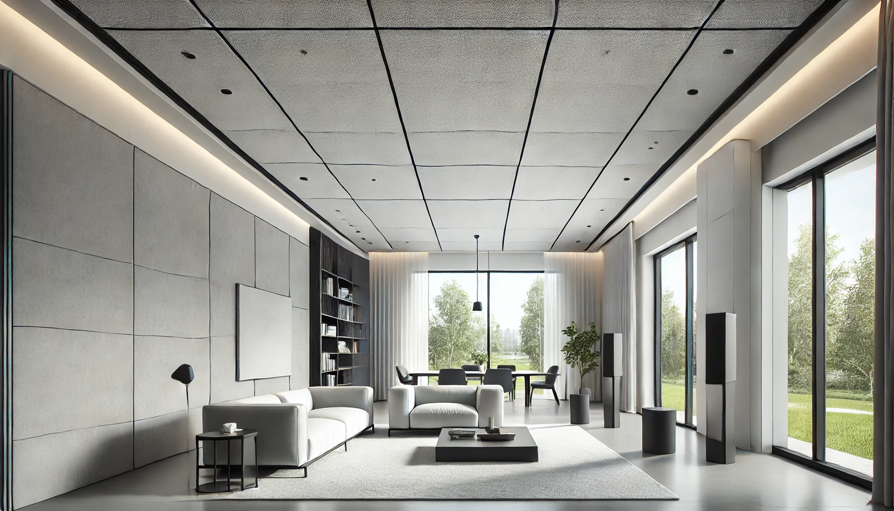 Why Acoustic Spray Ceiling are Ideal for Sustainable Building Projects