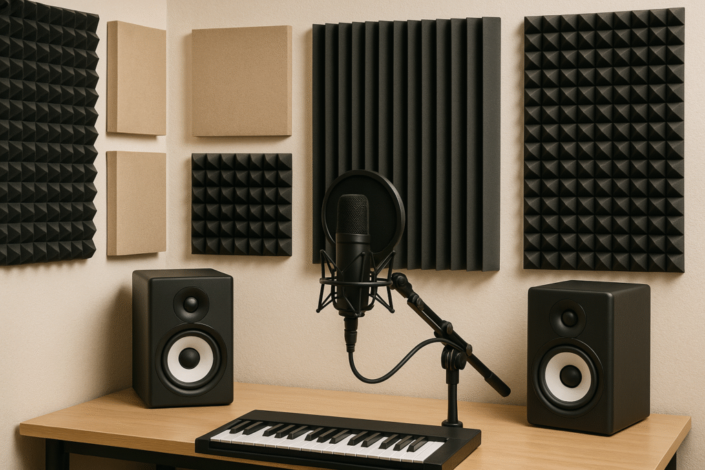 Curated visual reference: Visual Reference: Small Spaces Big Impact Acoustic Treatment That Elevate Compact Designs